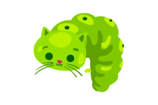 Cat Caterpillar Embroidery Design Review