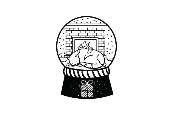 Cat Snowglobe Embroidery Design Review