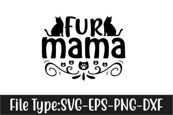 Cat Svg Design Fur Mama-01 Review