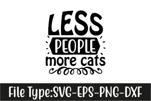 Cat Svg Design: Less People, More Cats