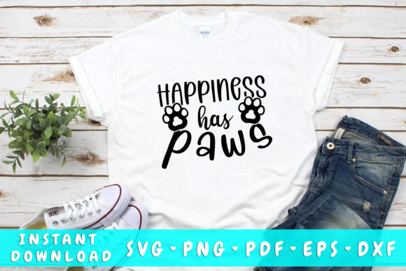 Happiness Has Paws Cat SVG Review