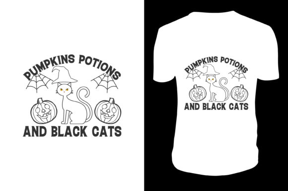 Pumpkin Potions and a Black Cat Svg Review