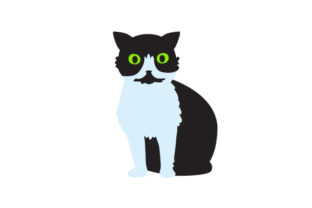 Tuxedo Cat Embroidery Design Review